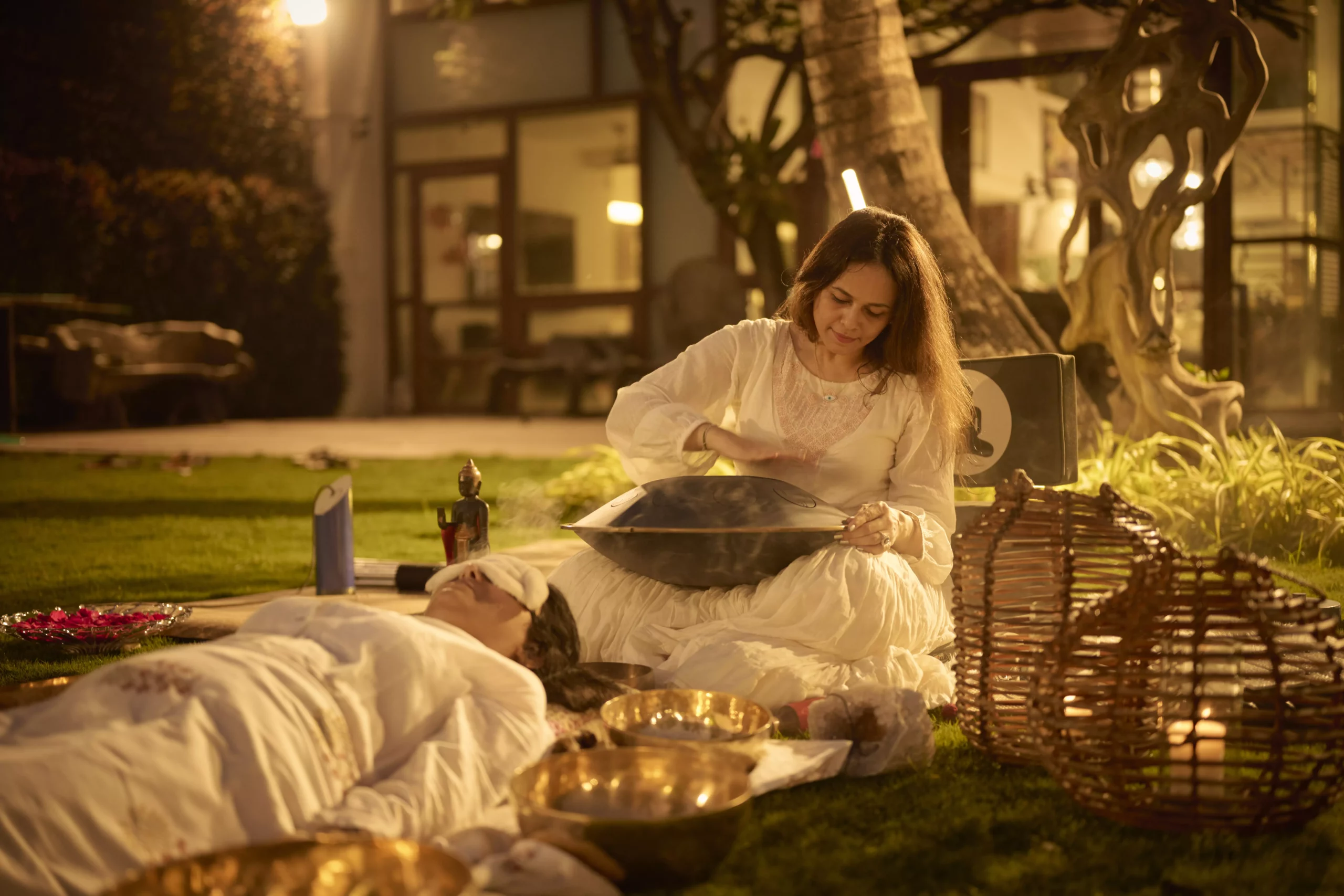 Sound healing workshop at Bodhi Krishna for wellness